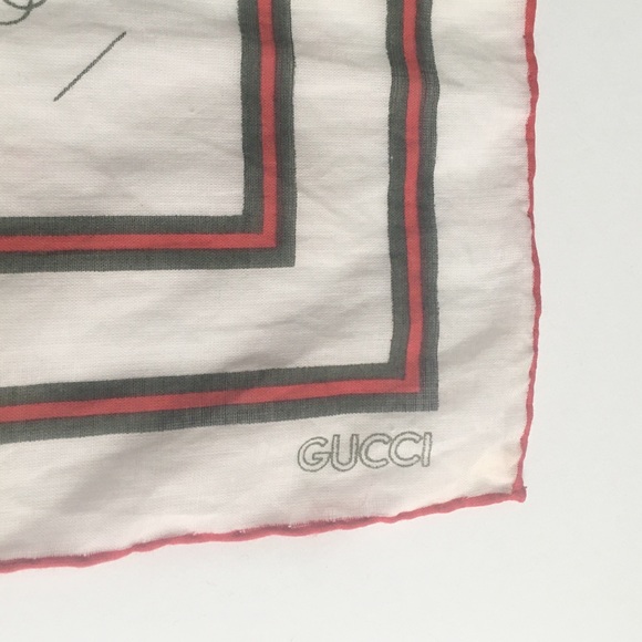 Gucci GG Logo Pocket Square - Picture 2 of 4
